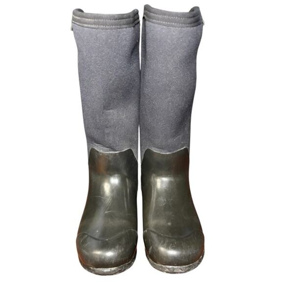Bogs Classic Tall Boots Black Women's Size 6 Muck Farm Waterproof NeoTech Rubber - Picture 1 of 10